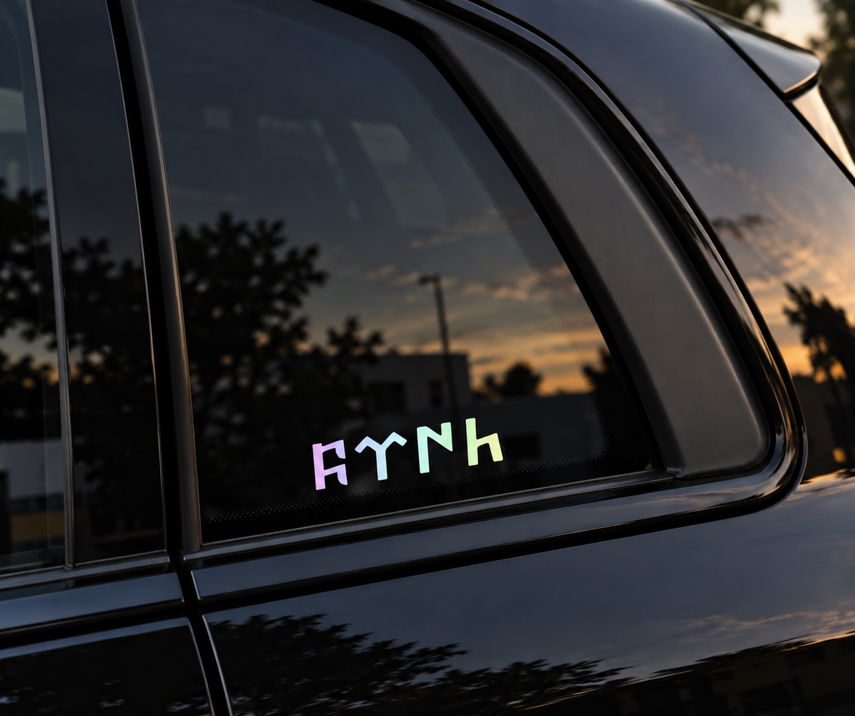 „TÜRK“ Autosticker