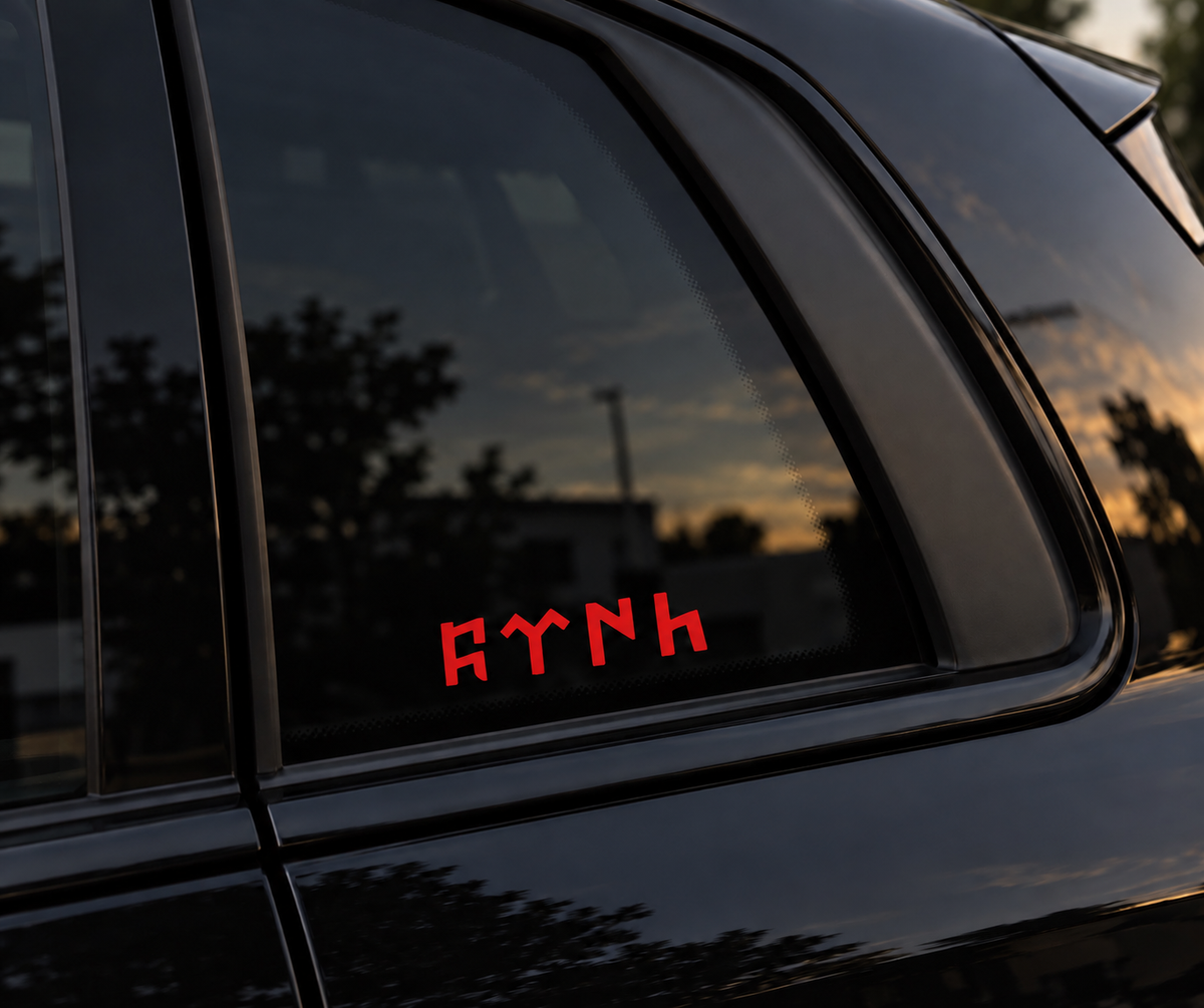 „TÜRK“ Autosticker