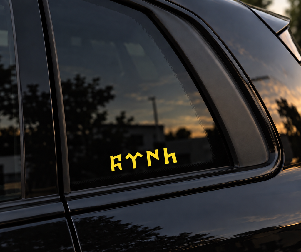 „TÜRK“ Autosticker