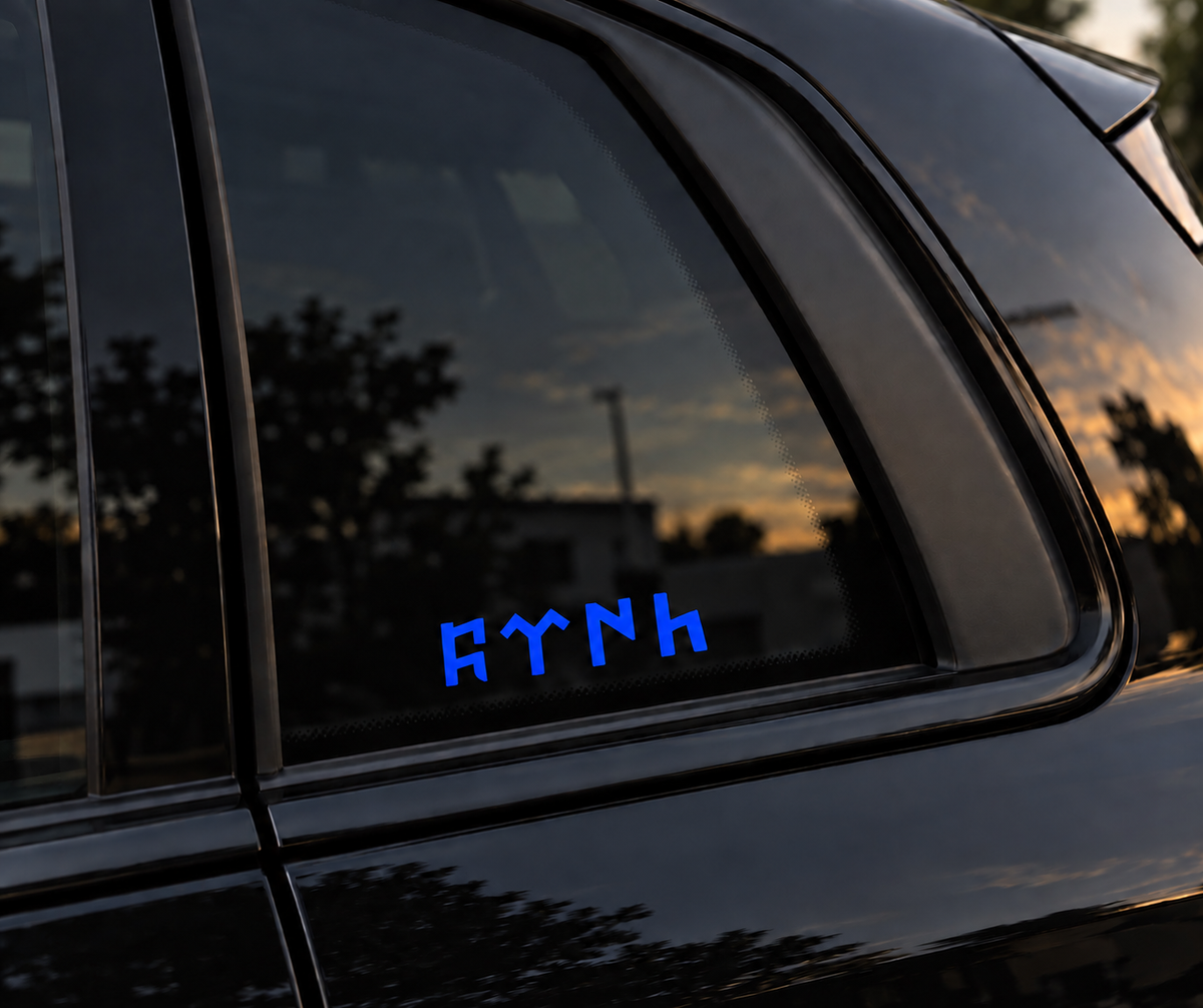 „TÜRK“ Autosticker