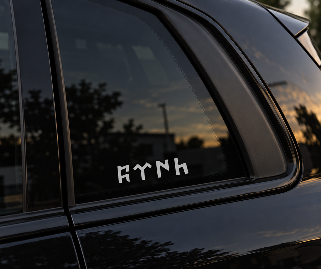 „TÜRK“ Autosticker