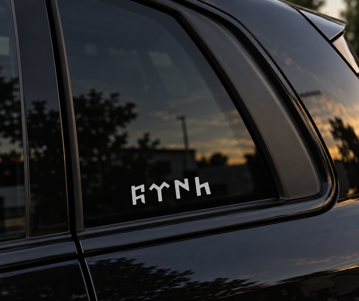 „TÜRK“ Autosticker